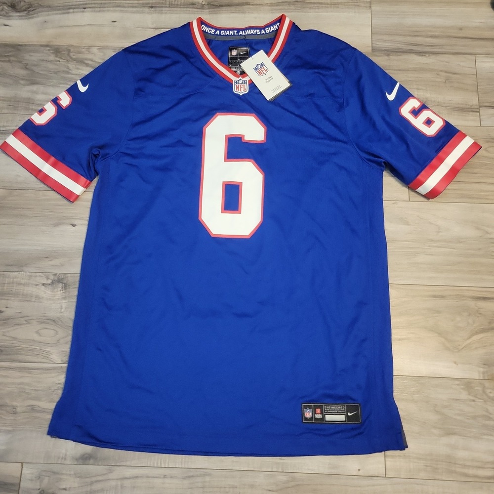 Nike NFL Jaxson Dart New York Giants Jersey Mens Size Large Royal Blue NWT